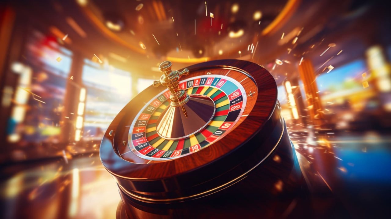 Fish game shooting arena with colourful fish targets on screen